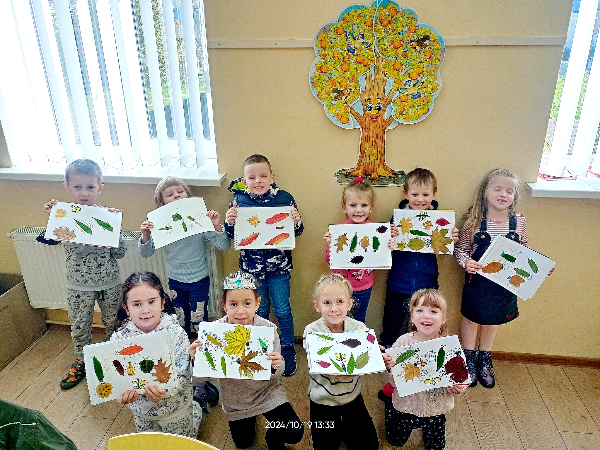 Комахи 🪳🐞🦋 із осінніх листочків 🍁🍂 83 463906734 1637499046835819 6701018548974549080 n